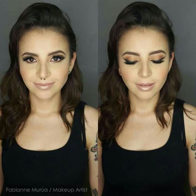 Maquillaje normal o maquillaje con aerografo - 1
