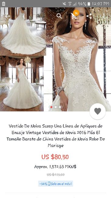 Ayuda!! con vestido de novia. - 1