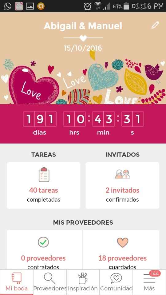 ¿Cuántos días, horas y minutos faltan para tu boda? - 1