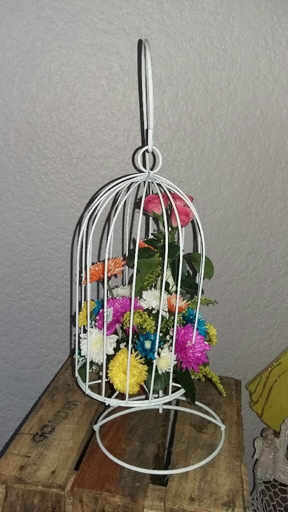 Centro de mesa boda civil - 1