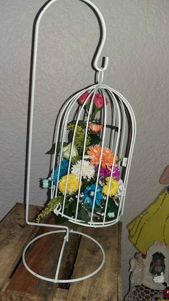 Centro de mesa boda civil - 2