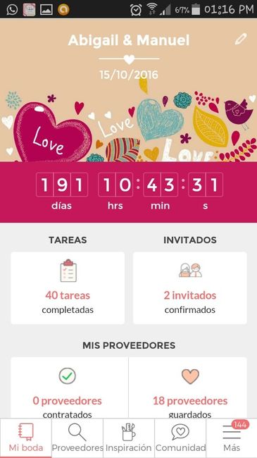 ¿Cuántos días, horas y minutos faltan para tu boda? - 1