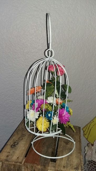 Centro de mesa boda civil - 1