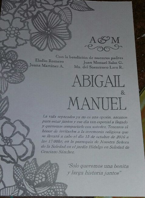 Invitaciones listas!!!!! - 1