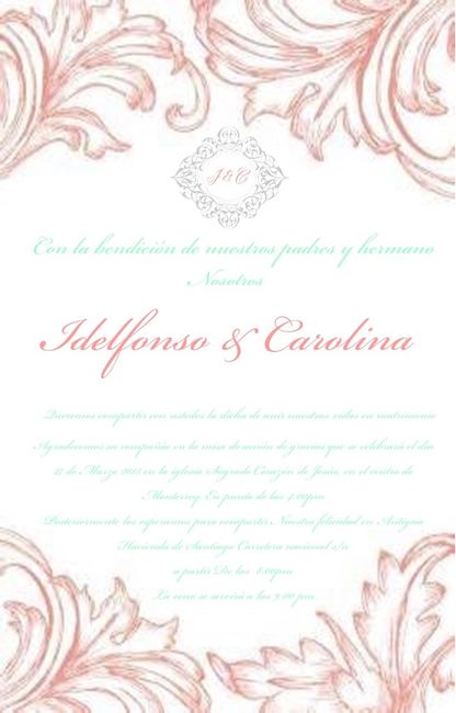 invitación letra cursiva