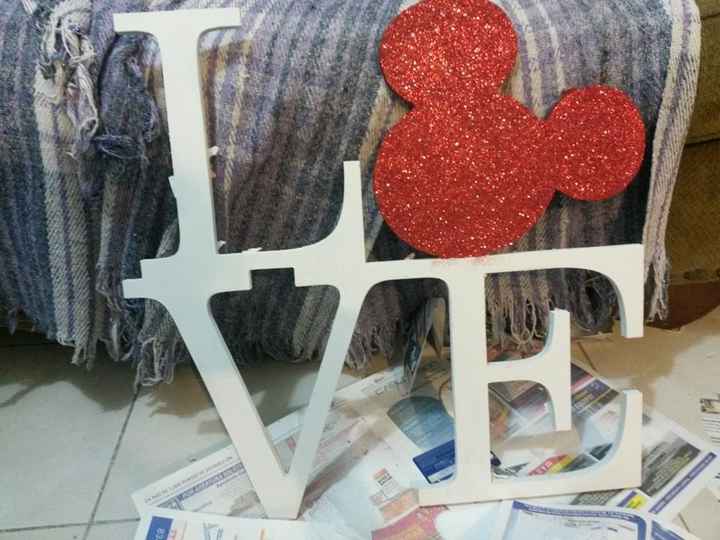 letrerito love de mickey