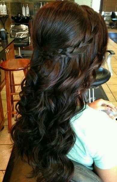 Peinados con ondas para novias - 1