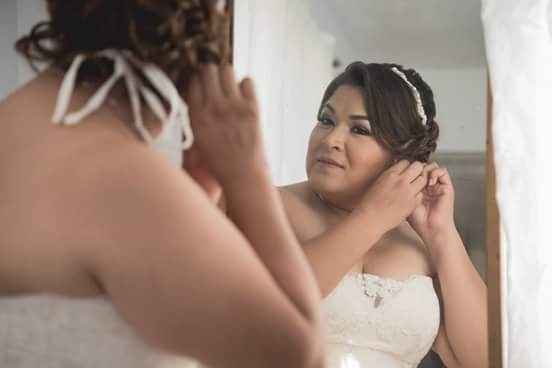 Peinados con ondas para novias - 2