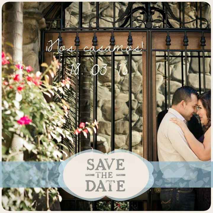 Mi save the date... - 2
