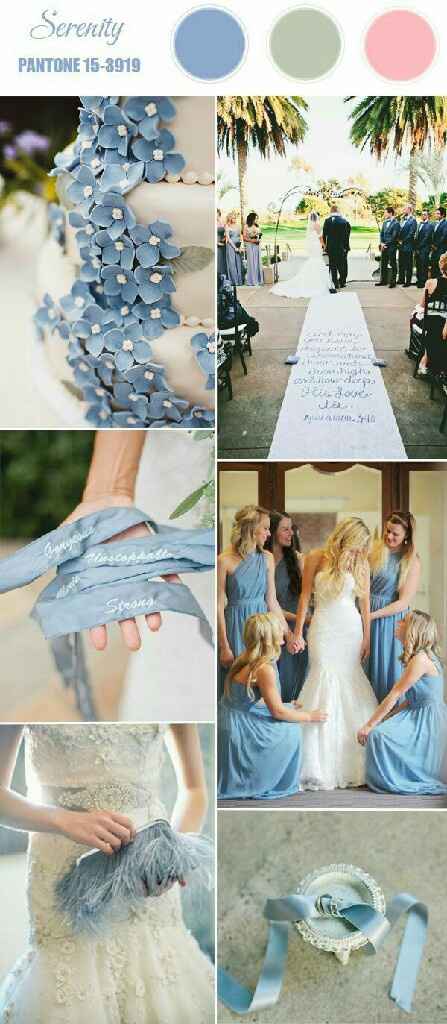 Que tono de azul se vería bien para mi boda?? - 1