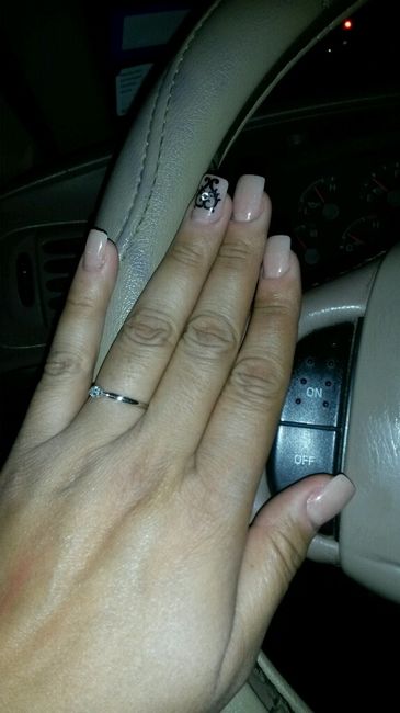Fotos lindas con su anillo de compromiso - 2