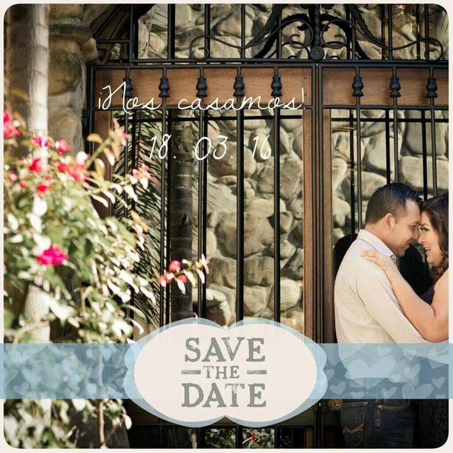 Mi save the date... - 2
