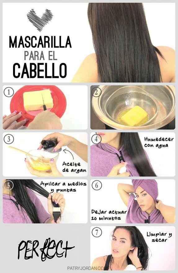 MASCARILLAS PARA EL CABELLO