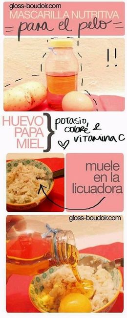 MASCARILLAS PARA EL CABELLO