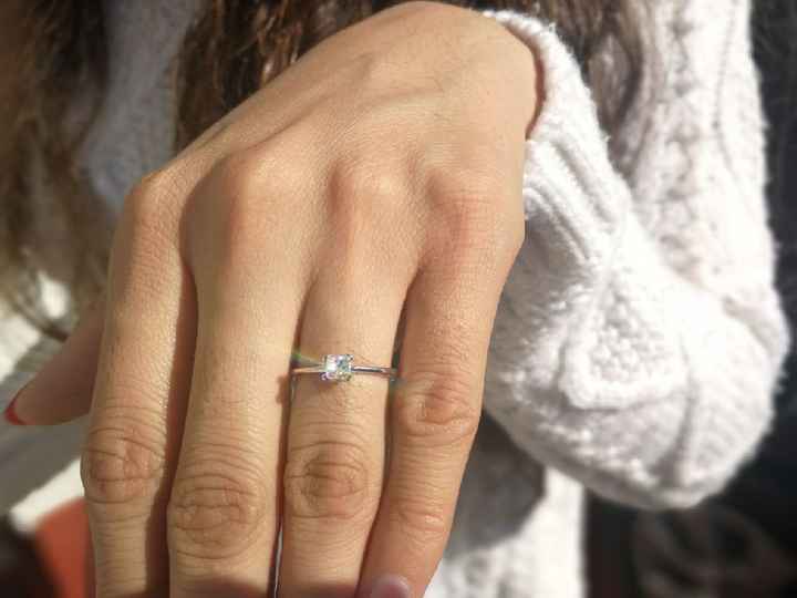 Muestren su anillo de compromiso 😍💕💍💑 - 1