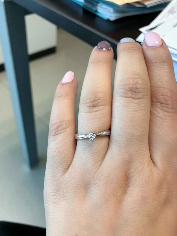Anillo de compromiso 💍, calidad o cantidad? - 1