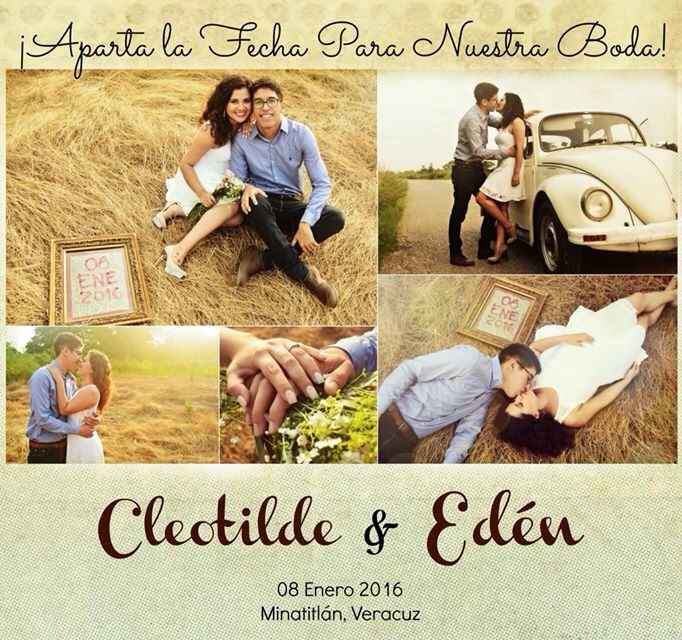 Algunas fotos de mi save the date - 4