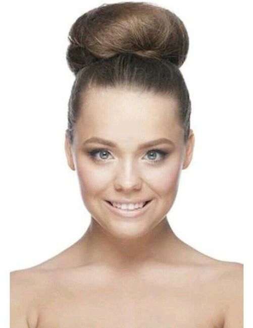 Peinados top knot - 1
