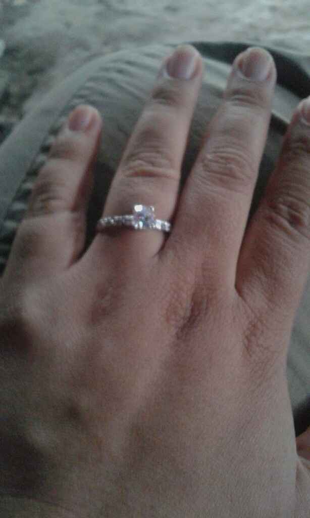 Anillo de compromiso de princesa - 1