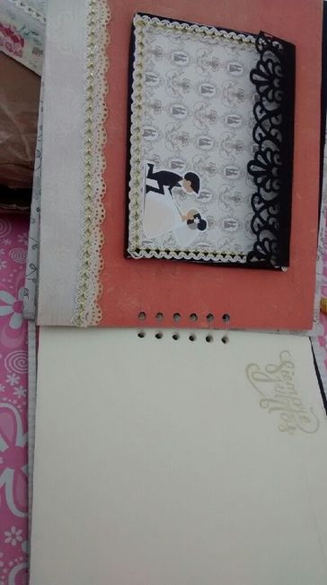 Llegó  mi libro de firmas! lo mas bello!!!!!! - 3