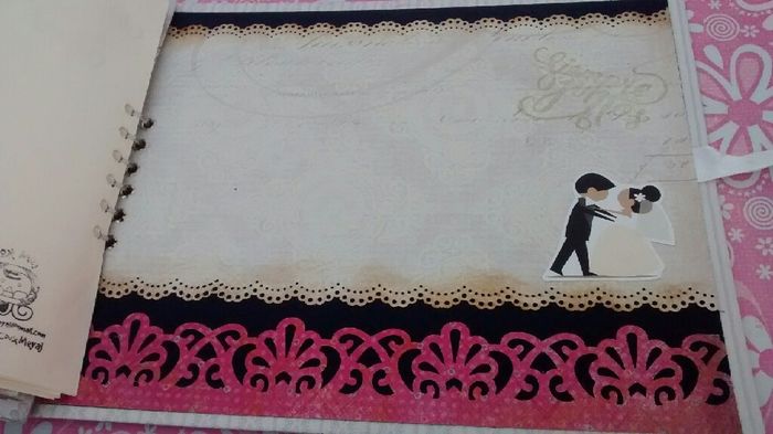 Llegó  mi libro de firmas! lo mas bello!!!!!! - 5