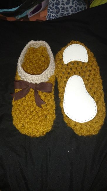 Pantunflas tejidas diy - 2