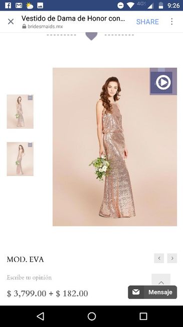 Vestido para damas, comprado o mandado a hacer ? - 11
