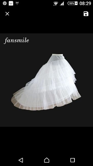 Crinolina para el vestido - 1