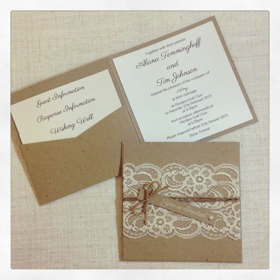 Invitaciones pinterest