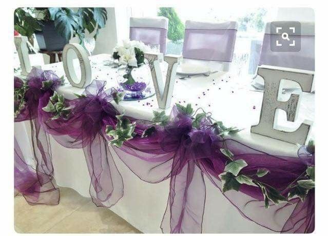 Bodas en tono morado - 3