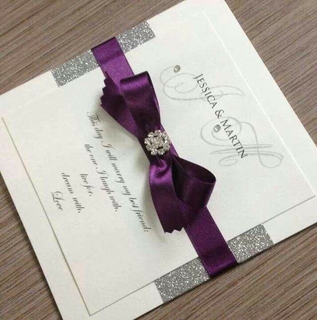 Bodas en tono morado - 4