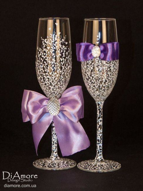 Bodas en tono morado - 5