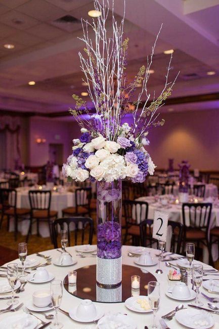 Bodas en tono morado - 7