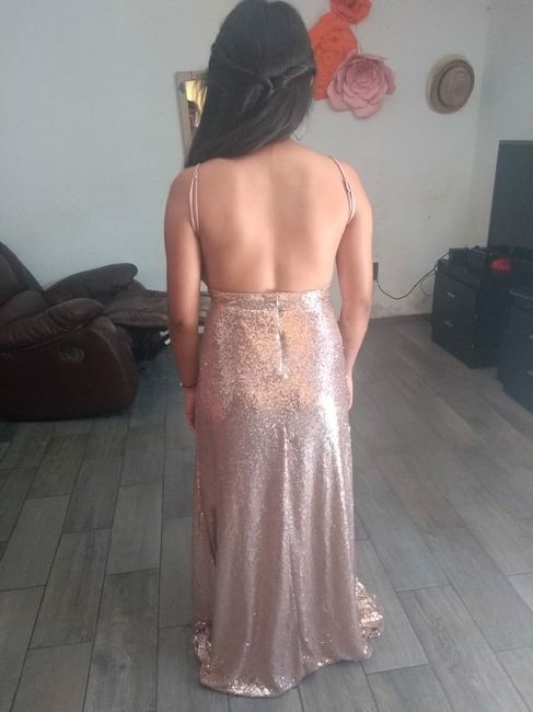 Vestido dama, rosegold Aliexpress.😍 - 4