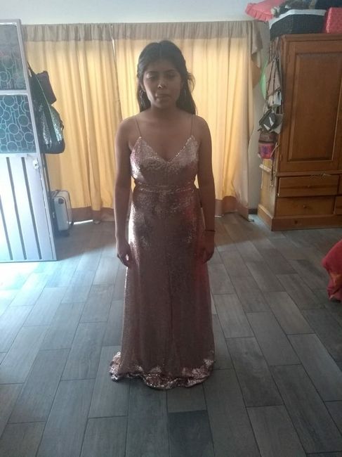 Vestido dama, rosegold Aliexpress.😍 - 7
