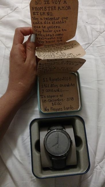 Ideas para regalarle el reloj de compromiso a su fm 7