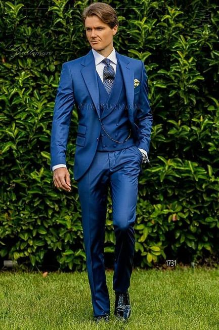 Novios en azul marino 😍 - 4