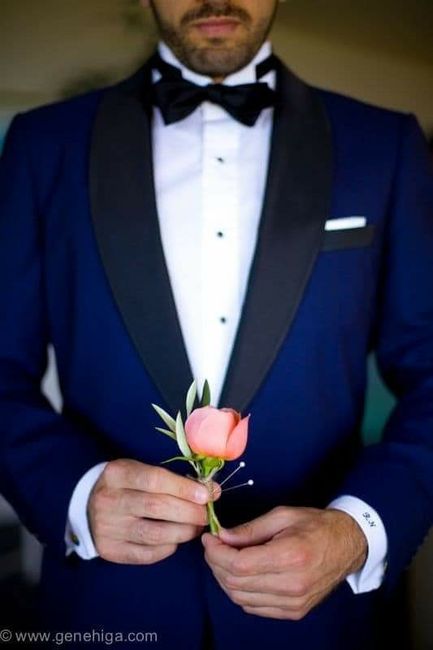 Novios en azul marino 😍 - 10