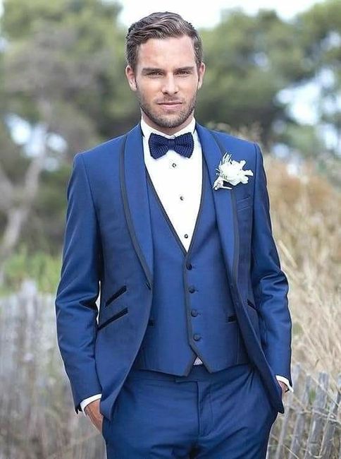 Novios en azul marino 😍 - 15
