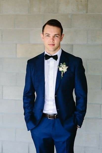 Novios en azul marino 😍 - 19