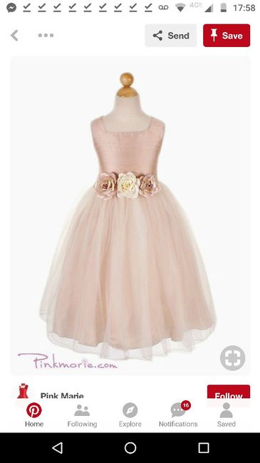 Outfit para damitas en tonos de rosa - 3