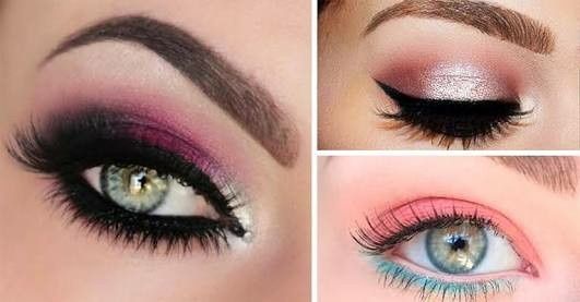 Maquillaje de ojos rosa 18