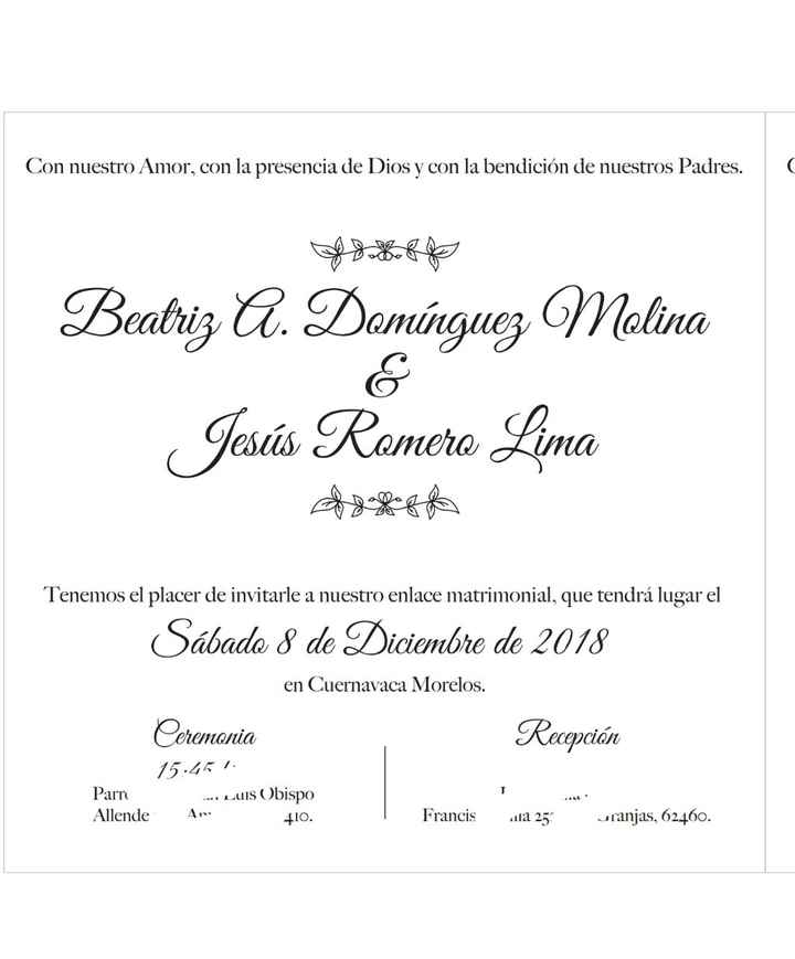 Invitación