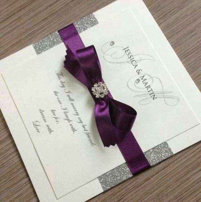 Bodas en tono morado - 4