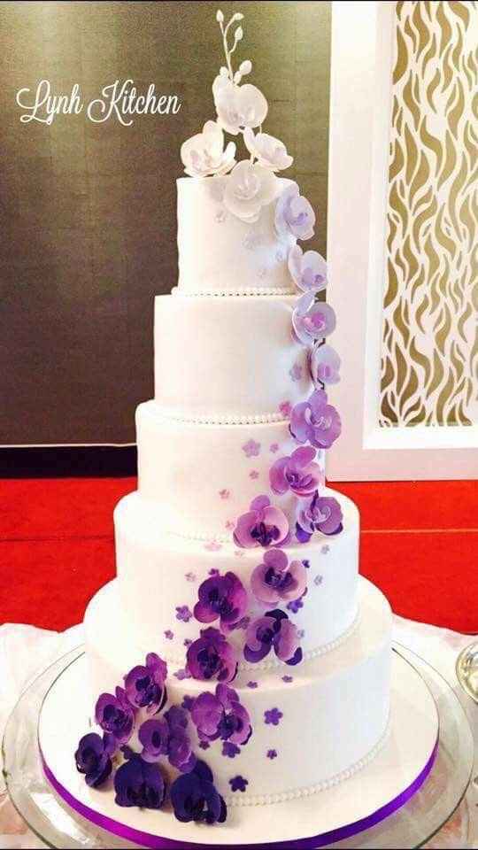 Bodas en tono morado - 17