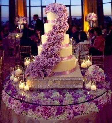 Bodas en tono morado - 19