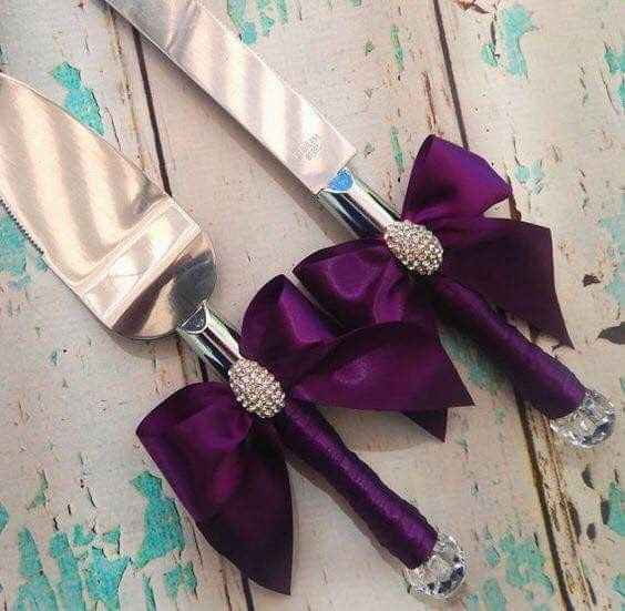 Bodas en tono morado - 20