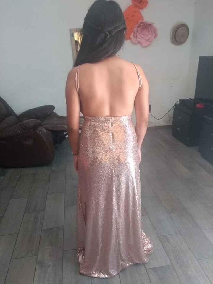 Vestido dama, rosegold Aliexpress.😍 - 4
