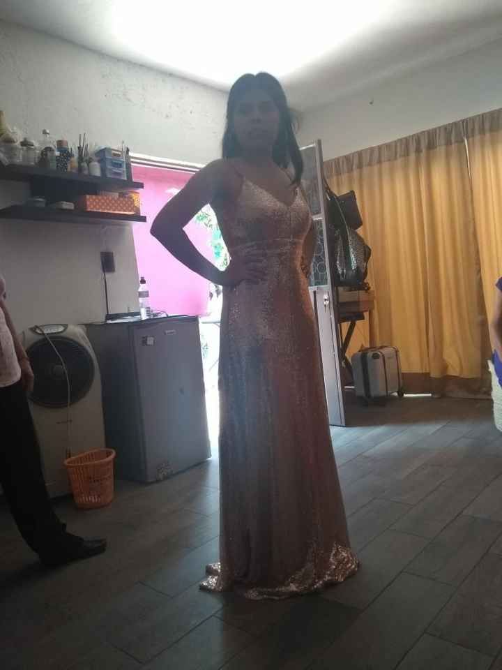 Vestido dama, rosegold Aliexpress.😍 - 6