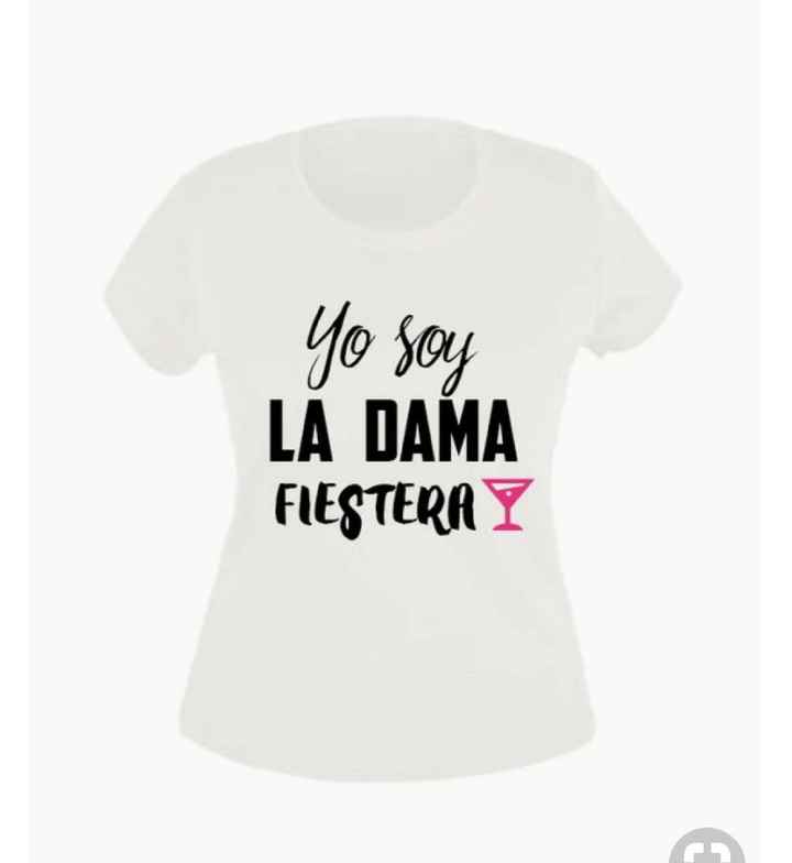 Playeras para damas y novia - 15